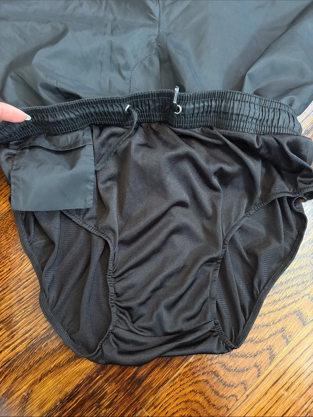 DSQUARED2 Black Youth Elastic Waist Sport Shorts